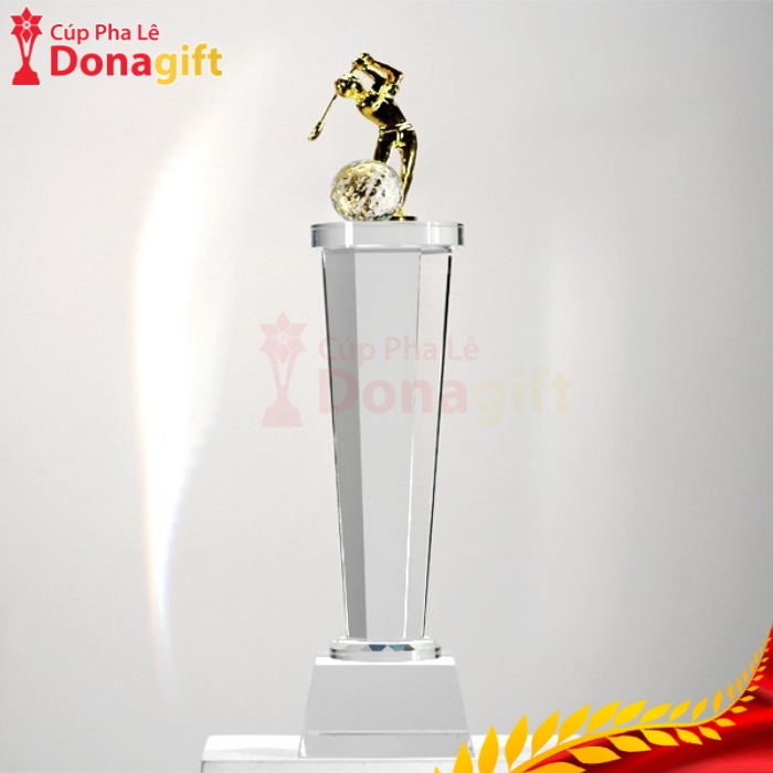 Cúp Pha Lê Vinh Danh Golf Hoàng Kim