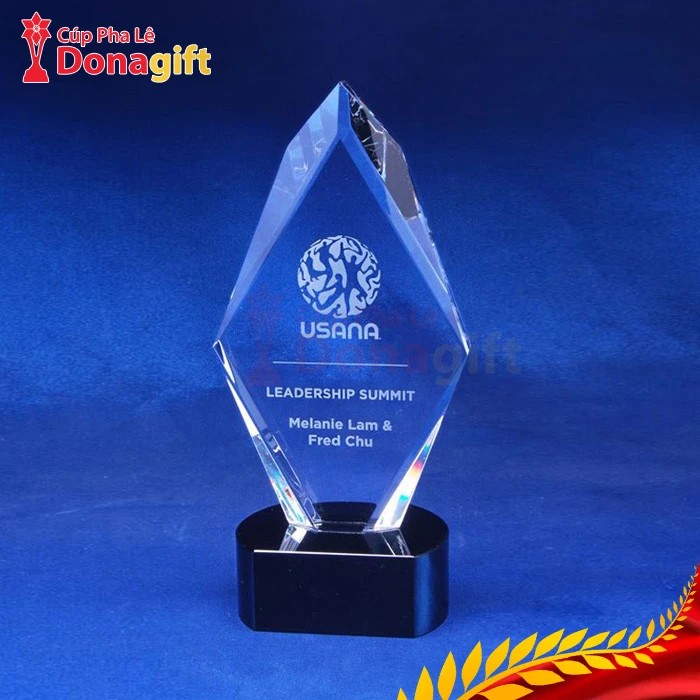 Cúp pha lê ghi nhận nhà lãnh đạo tiêu biểu
